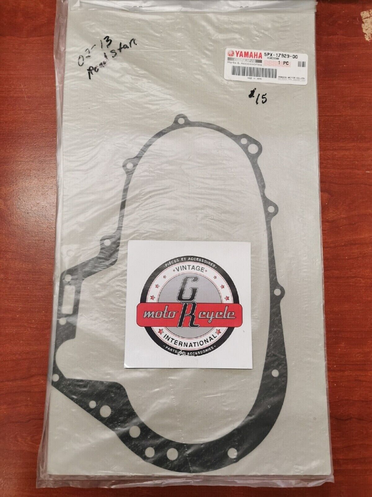 NOS Yamaha XV1700 XV1600 MIDDLE DRIVE GEAR GASKET 5PX-17929-00-00 Y80