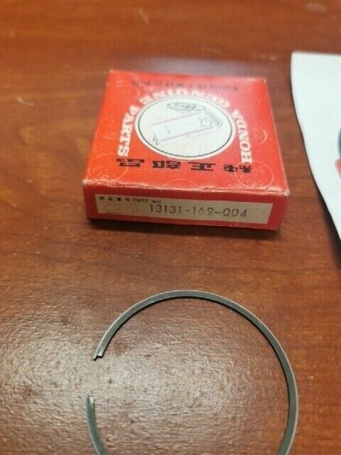 NOS Honda 1980 1981 CR80R PISTON RING SET OS 0.25 13131-169-004 H78