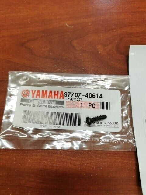 NOS Yamaha XVS95 XVS13 EF600 EF1000 TAPPING SCREW 97707-40614-00 Y102