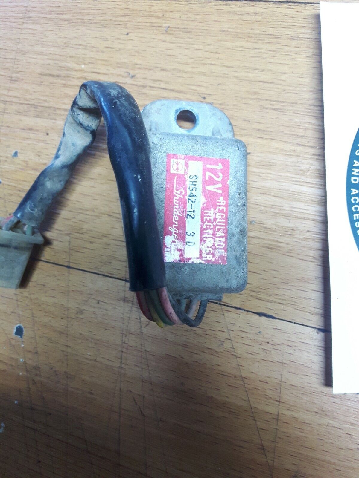 Honda XL250R 1984 voltage regulator rectifier XL350R 1984 - 1987 SH542-12  2