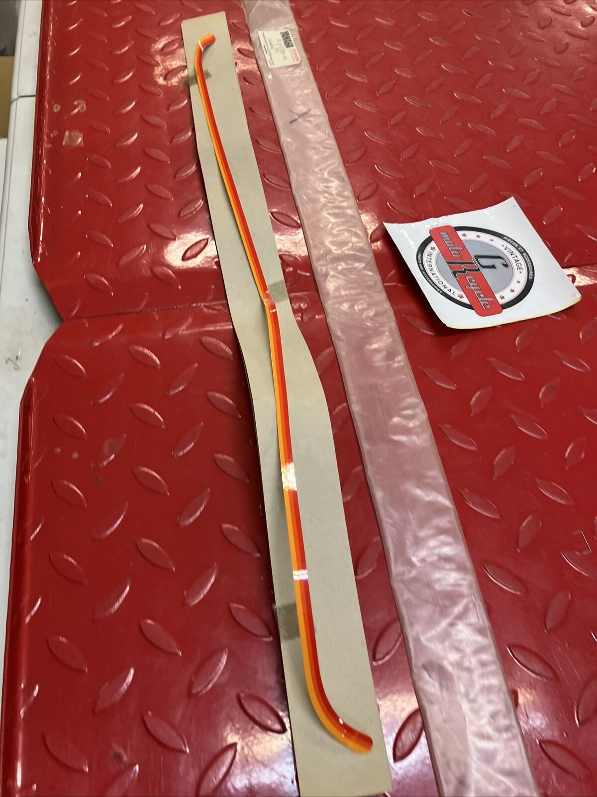 NOS Yamaha ET250 1981 DECAL STRIPE 1 8L2-77281-00-00 Y36