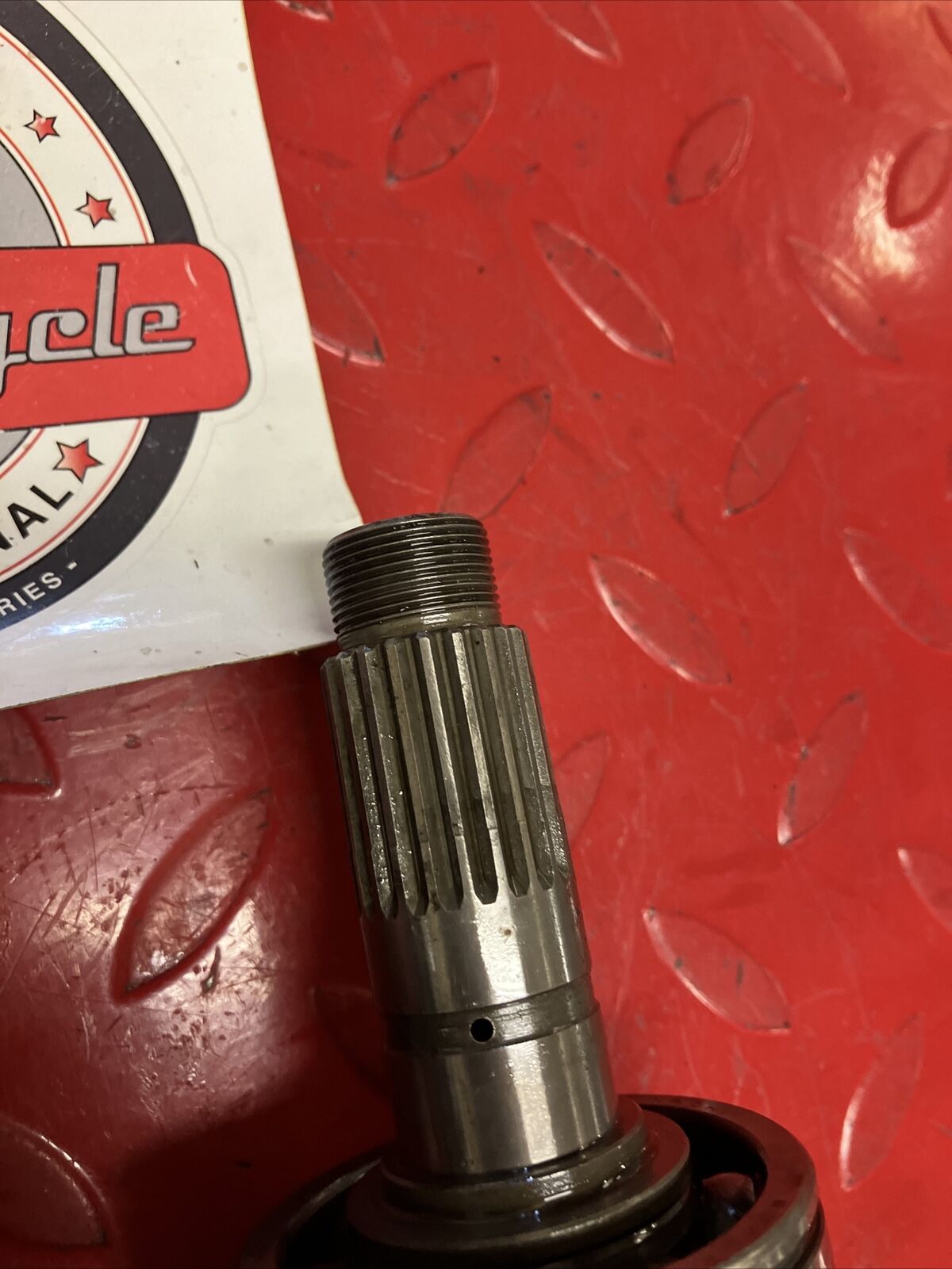 Honda XL250R 1982 transmission mainshaft countershaft shaft gear 1983