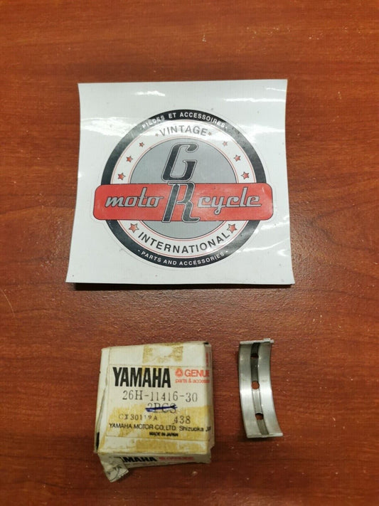 NOS Yamaha CRANKSHAFT PLANE BEARING 26H-11416-30-00 SUB. 1FK-11416-31-00 Y98