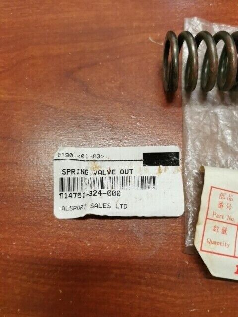 NOS Honda CB100K CB125S CB500K CB550 CG125 OUTER VALVE SPRING 14751-324-000 H93