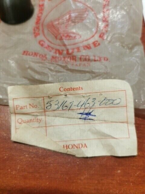 NOS Honda 1980 GL1100 D I HANDLE END GUARD 53167-463-000 H99