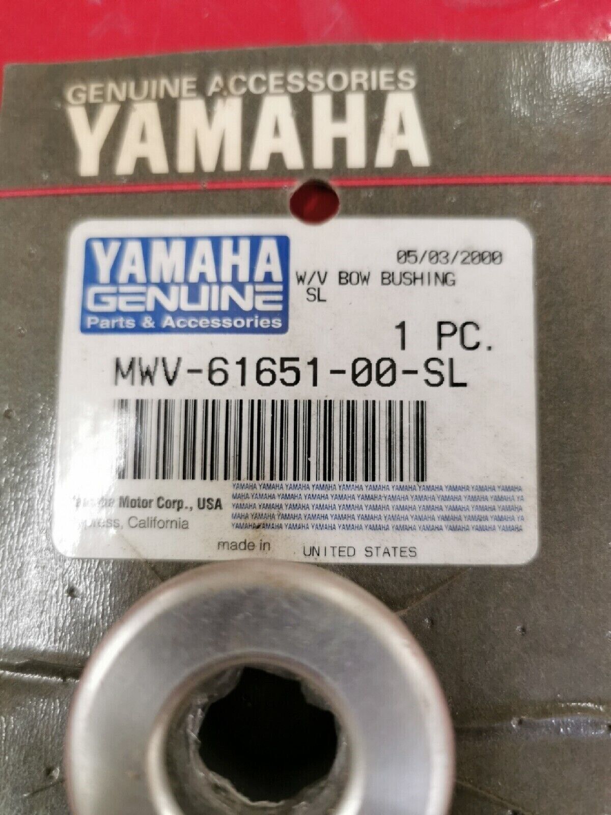 NOS YAMAHA  BOW BUSHING  MWV-61651-00-SL  Y50