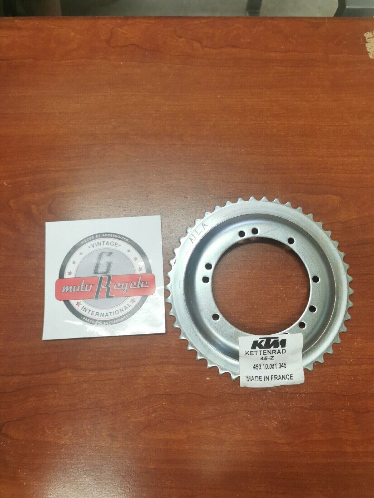 NOS KTM 50SX REAR SPROCKET Z 45 T  45010051045 KT3