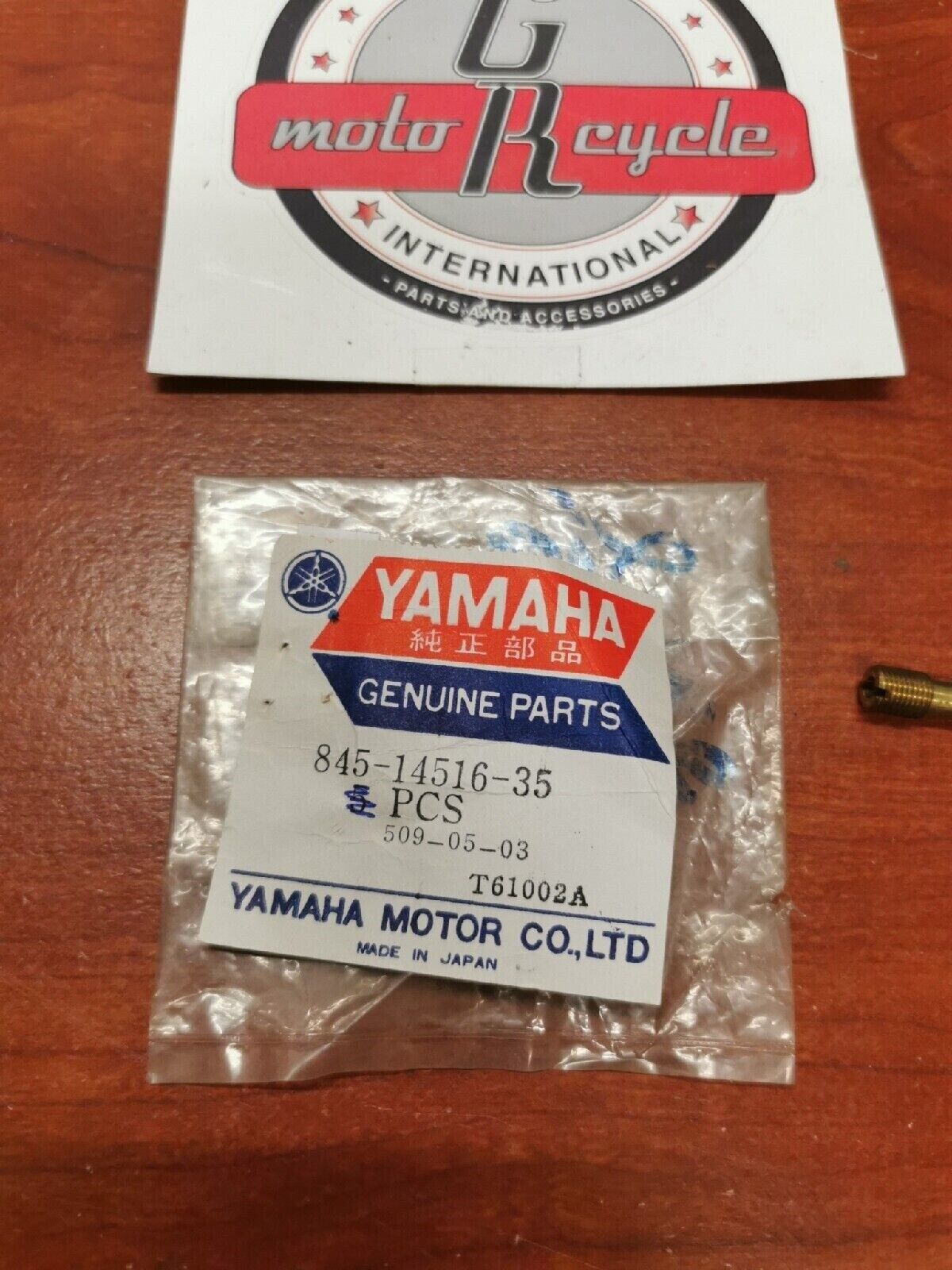 NOS Yamaha GS340 GP292 MAIN JET #135 845-14516-35-00 Y68