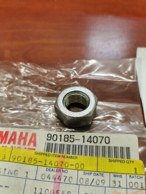 NOS Yamaha YFM45 XV920 XV750 XVS11 XVS1100 SELF-LOCKING NUT 90185-14070-00 Y102
