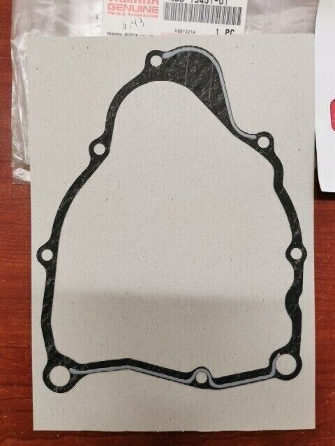 NOS Yamaha YTM225 YFM250 YFB250 CRANKCASE COVER GASKET 4BD-15451-01-00 Y102