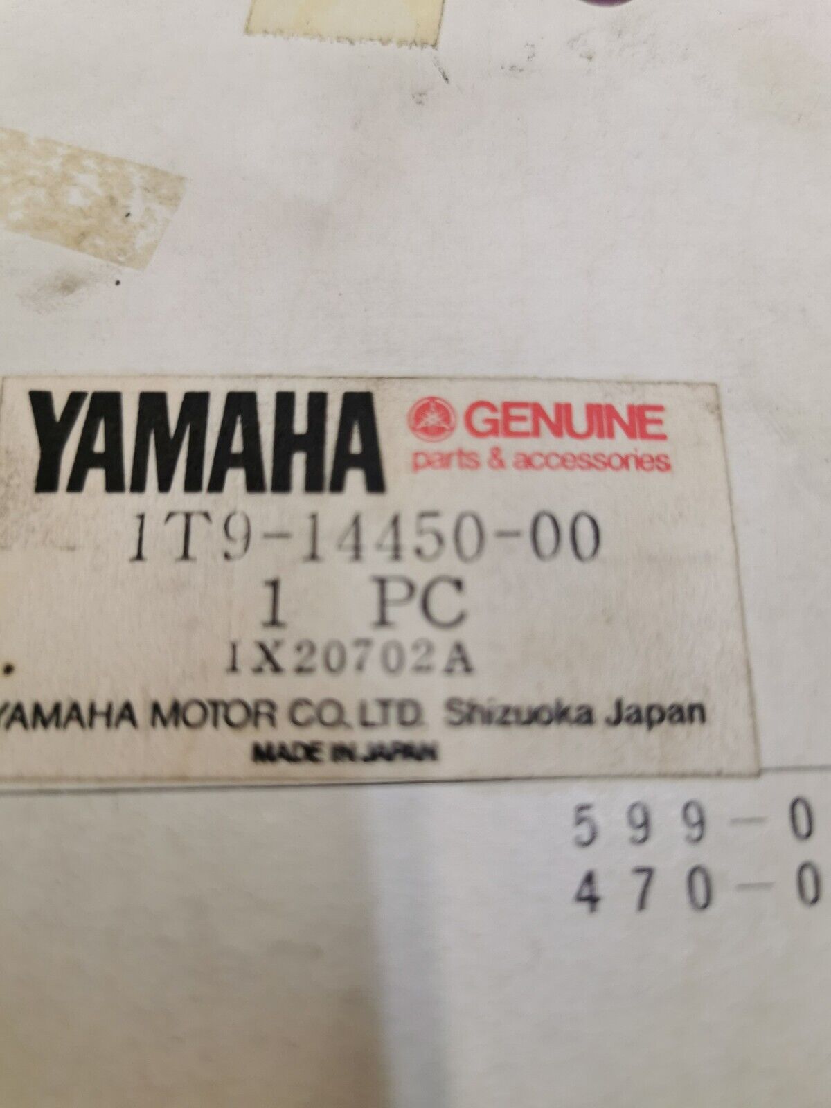 NOS YAMAHA RT100 ELEMENT  1T9-14450-00-00 Y28