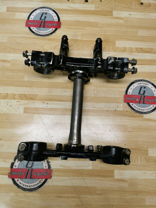 Yamaha IT125 1980 steering stem triple tree clamp top under 3R9-23340-00-33