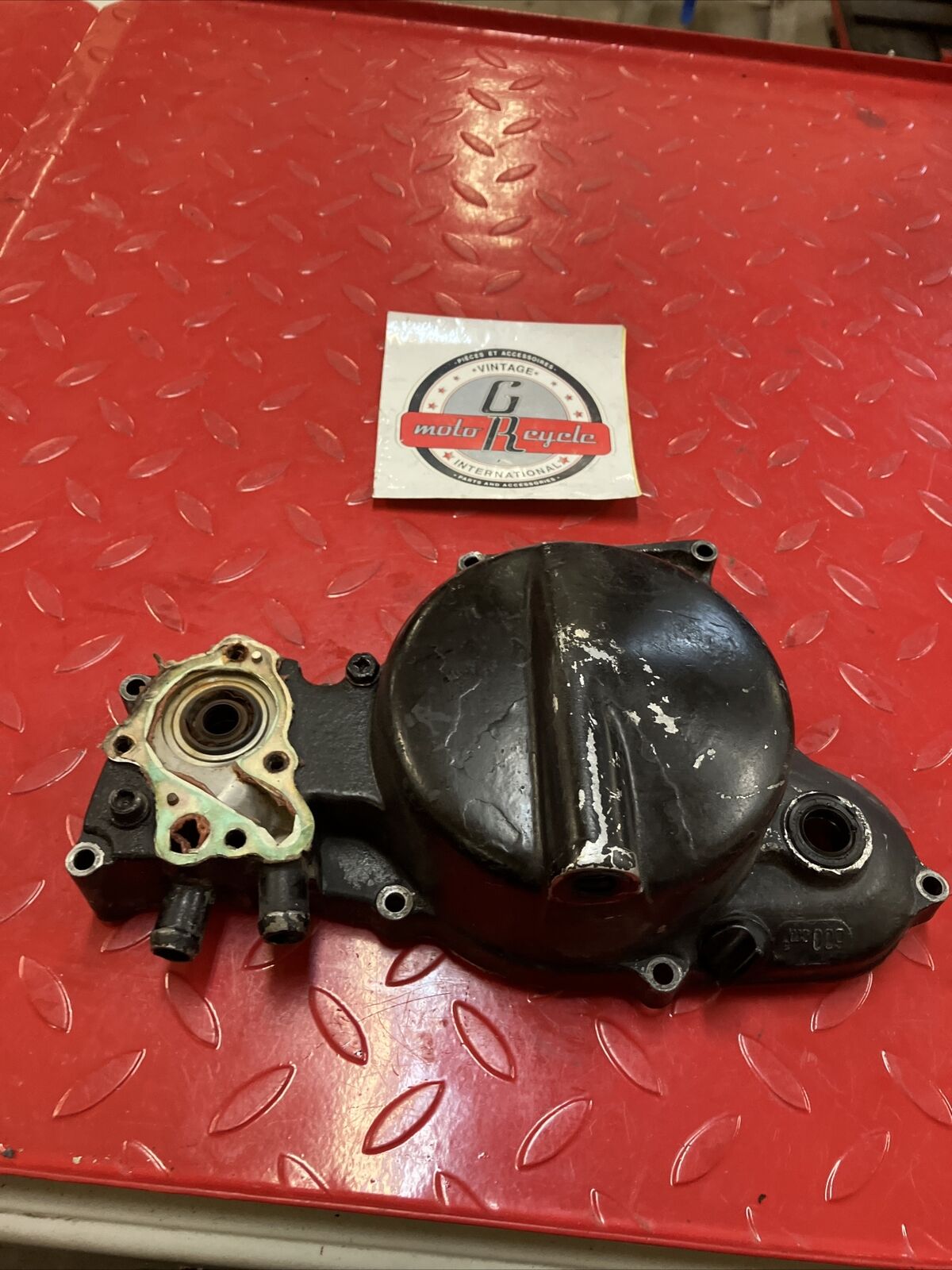 Honda CR80R 1990 right crankcase clutch cover 1987 - 1995 3