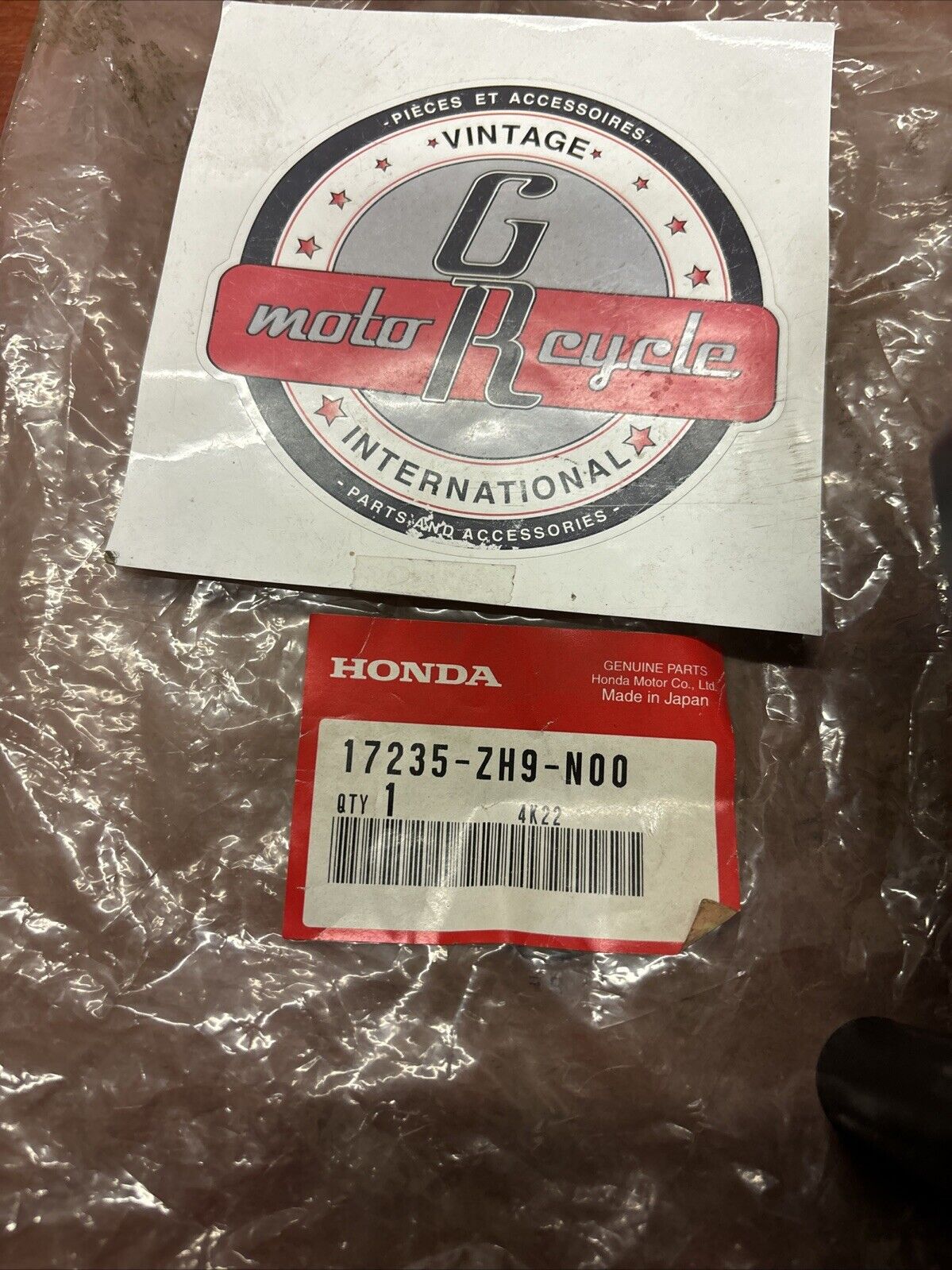 NOS Honda GX240 GX270 GX340 SILENCER NOSE 17235-ZH9-N00 SUB 17235-ZH9-N01 H181