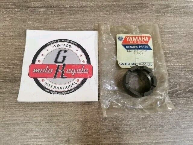 NOS YAMAHA LB80 RD60 LB802AC RD60A 1974 YG1TK NUT RING 122-14612-02-00 Y159