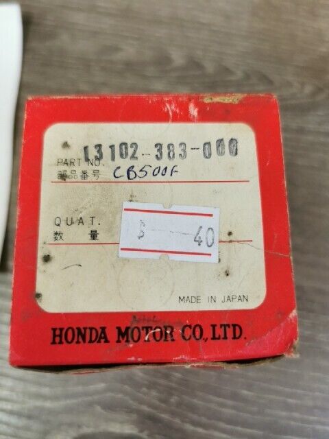 NOS HONDA CB125S XL125 CB125J  PISTON 0.25 13102-383-000 H74