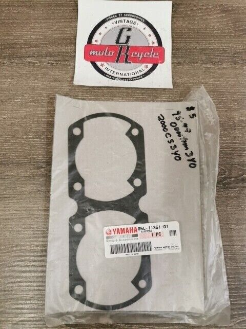 NOS YAMAHA CS340ED CS340EB CS340EP GASKET CYLINDER 85L-11351-01-00 Y108