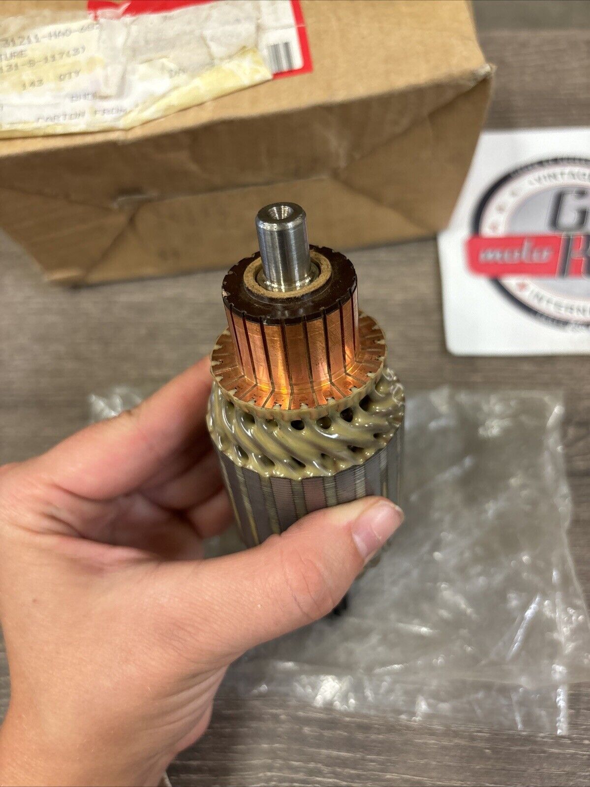 NOS Honda ATC250 TRX250 STARTER MOTOR ARMATURE 31211-HA0-682 H116