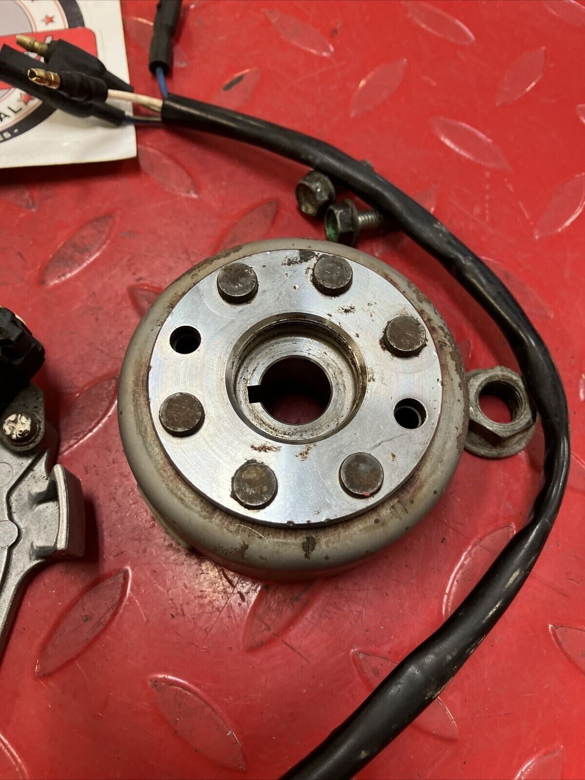 Honda CR125R 1996 stator flywheel generator alternator rotor assembly 1997