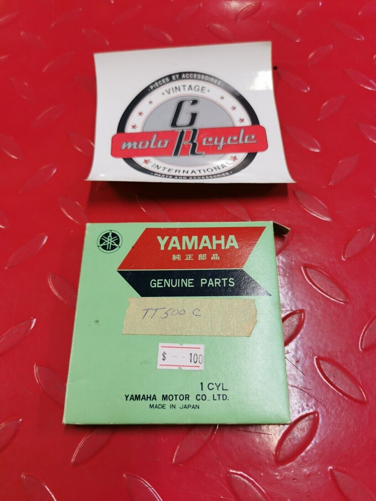 NOS Yamaha XT500 SR500 TT500 PISTON RING SET 583-11610-02-00 Y21