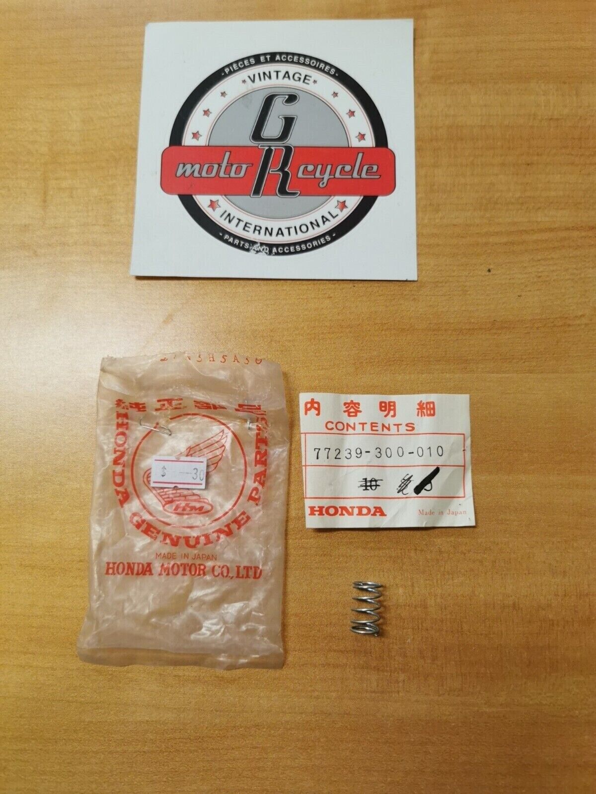 NOS HONDA CB750 SPRING SAFETY LEVER 77239-300-010 H20