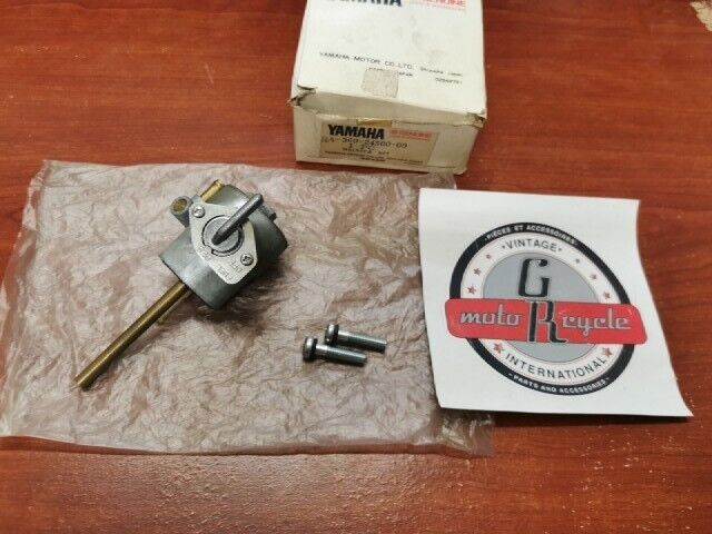 NOS Yamaha FUEL COCK 360-24500-00-00 SUB 360-24500-02-00 168-24500-00-00 Y118
