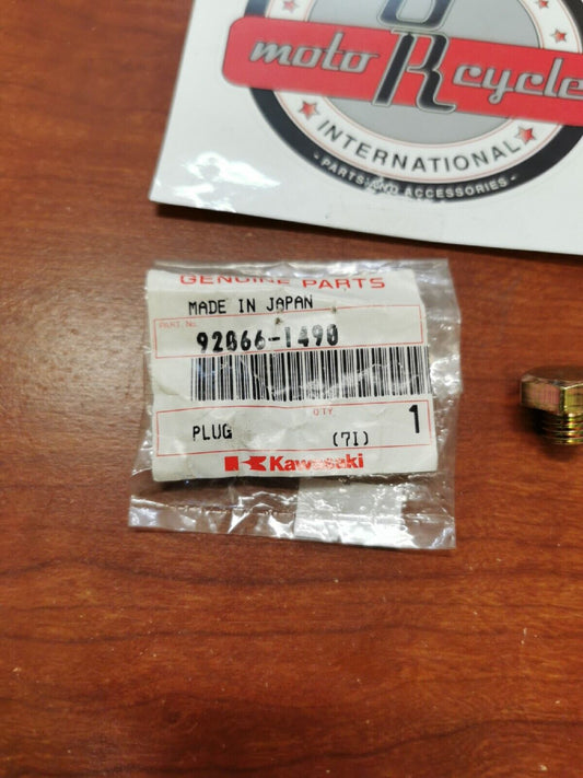 NOS Kawasaki KVF300 KVF400 PLUG 92066-1490 K25