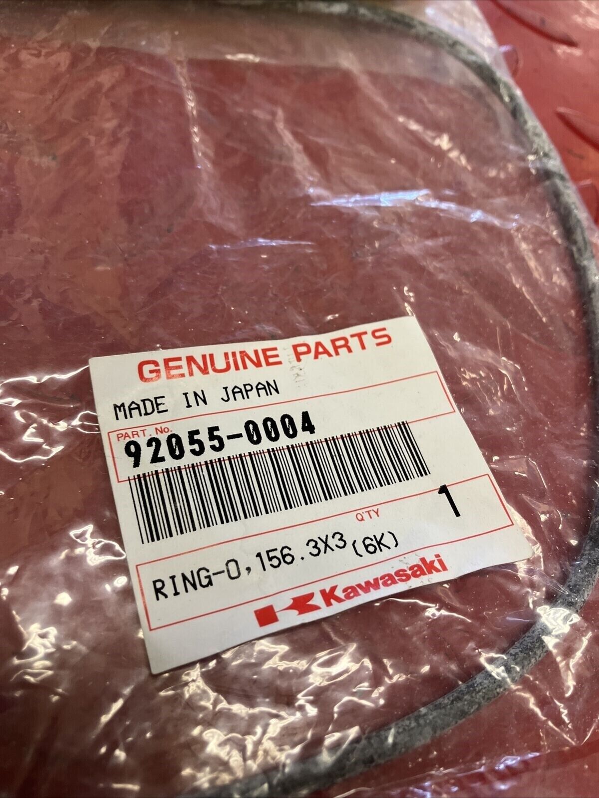 NOS KAWASAKI O-RING 156.3X3.7 92055-0004 K11