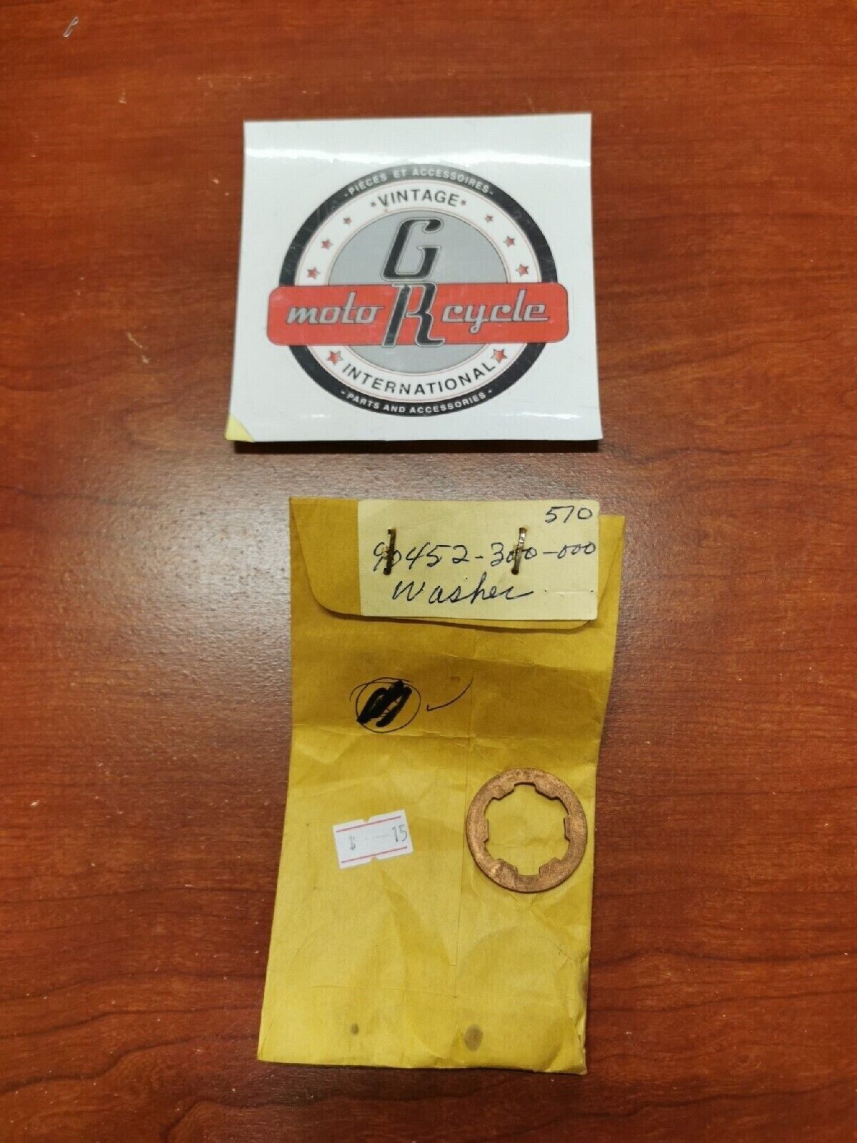NOS Honda CB750K WASHER (25X33) 90452-300-000 H33