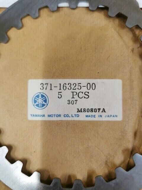 NOS YAMAHA TX500 XS750D FZ600S XJ550RH FJ600L CLUTCH PLATE 371-16325-00-00 Y157