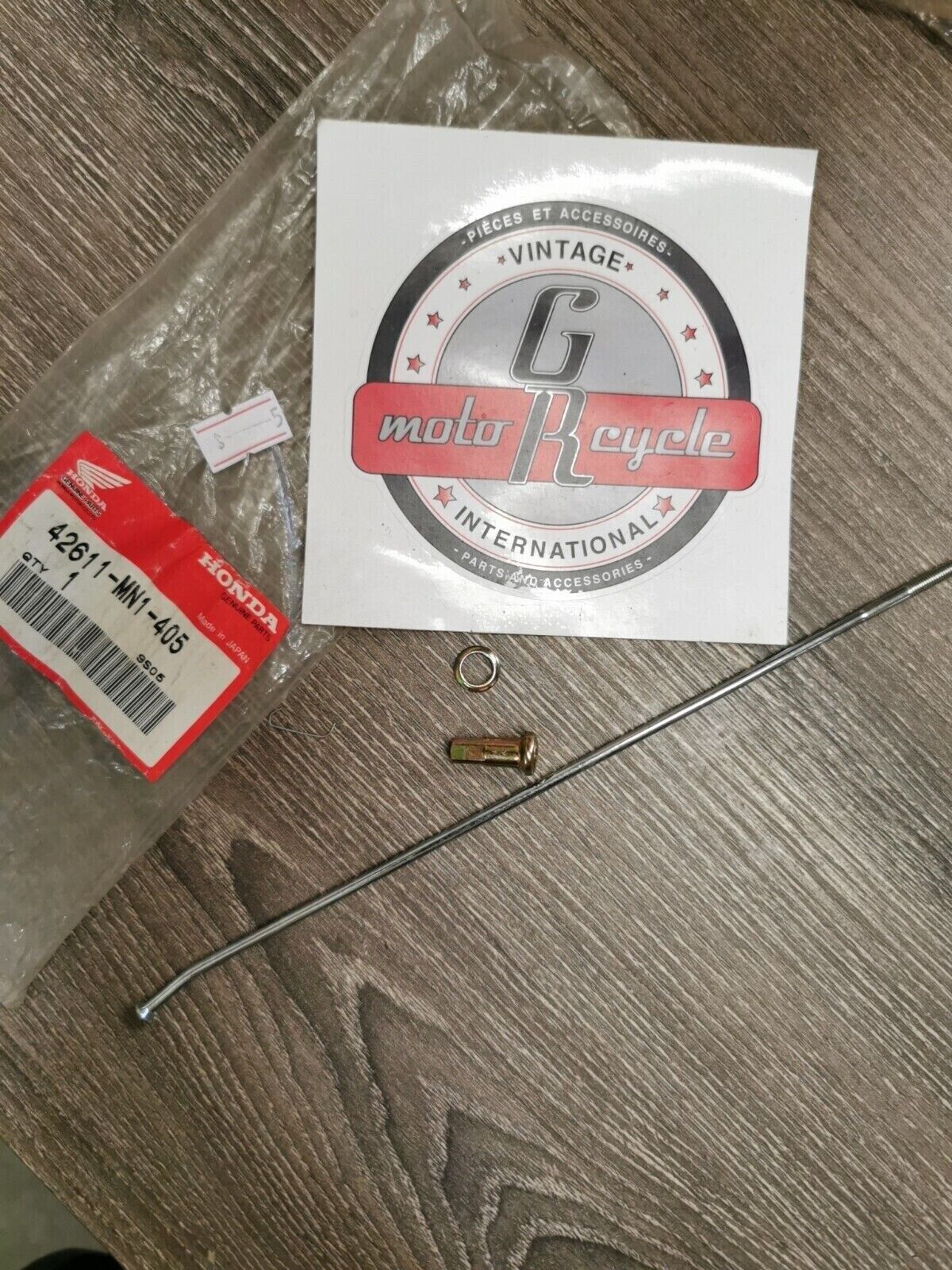 NOS HONDA XR600R SPOKE SET 42611-MN1-405 H59
