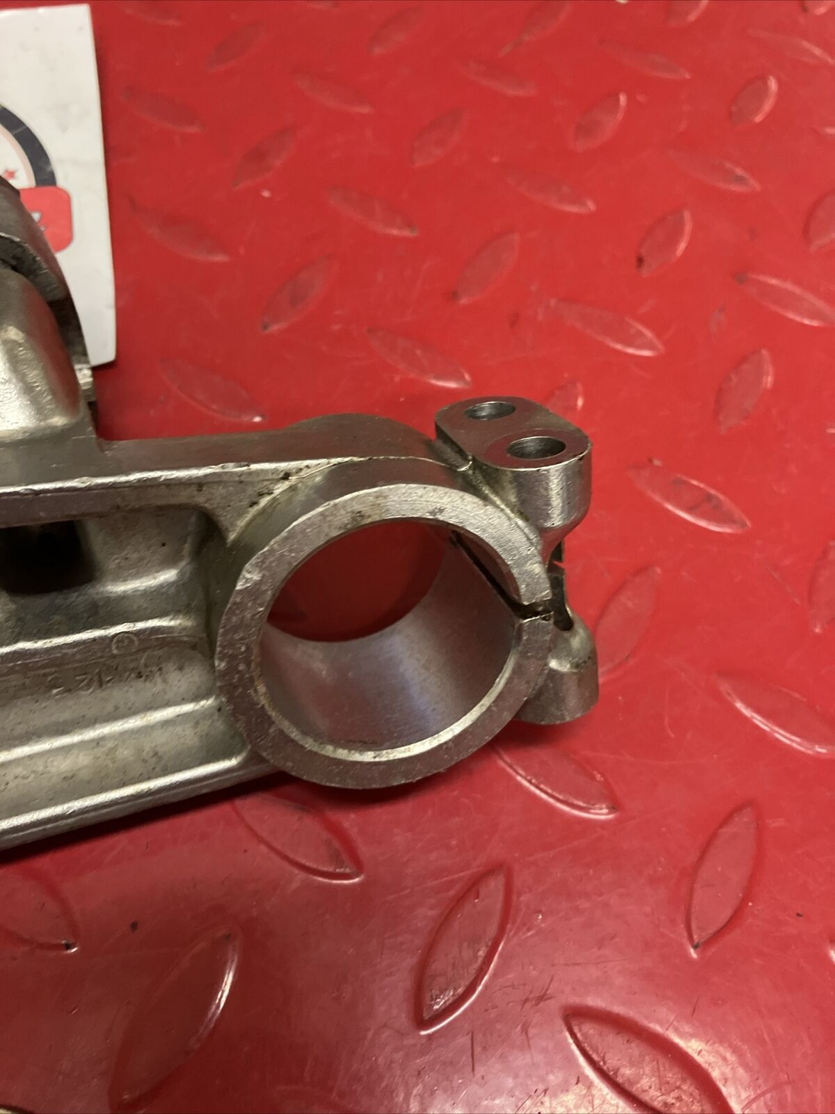 Kawasaki KX125 1980 steering stem head top triple clamp tree