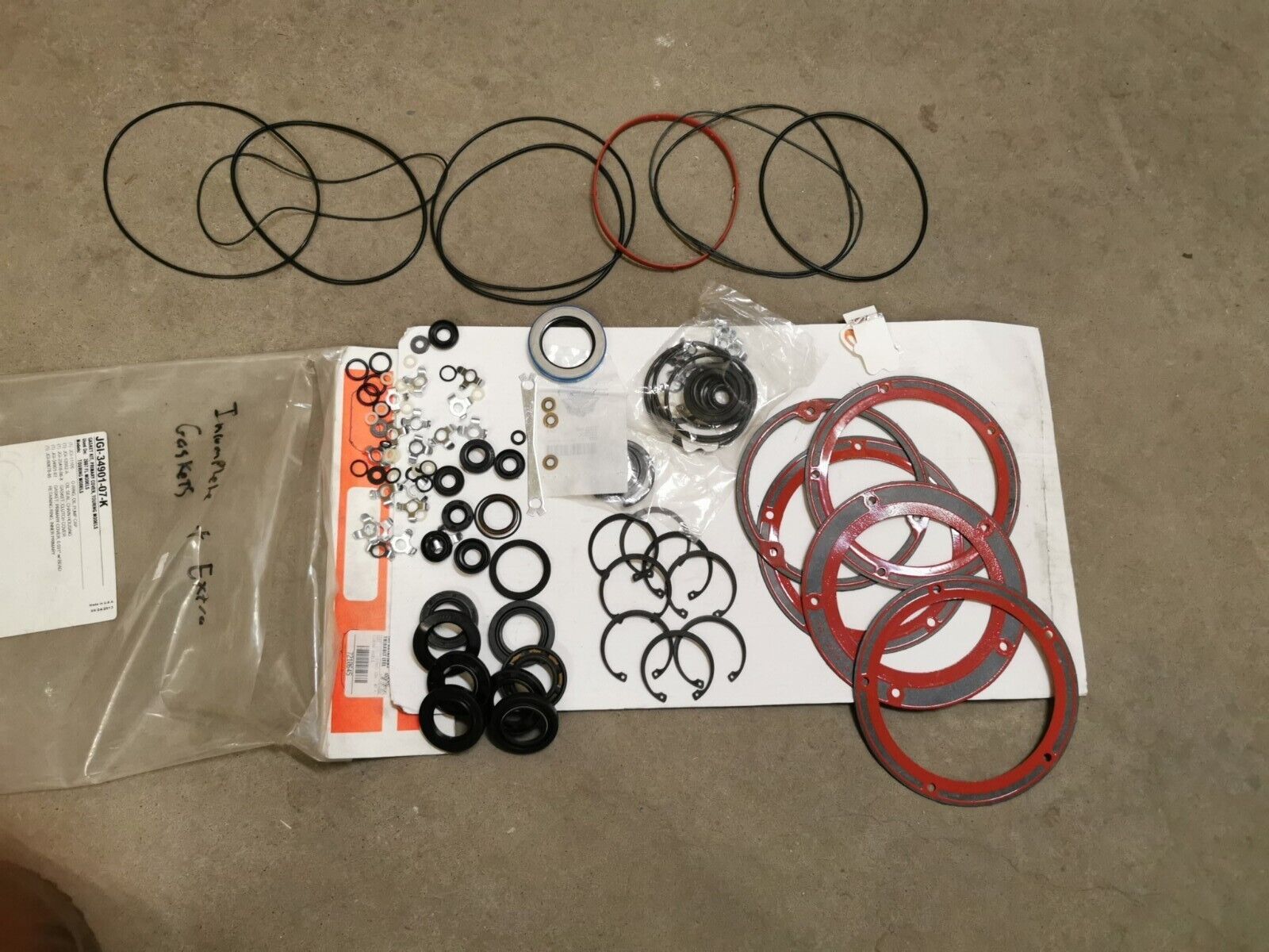 NOS James Gasket KIT PRIMARY COVER TOURING MODEL Incomplete JGI-34901-07-K J45