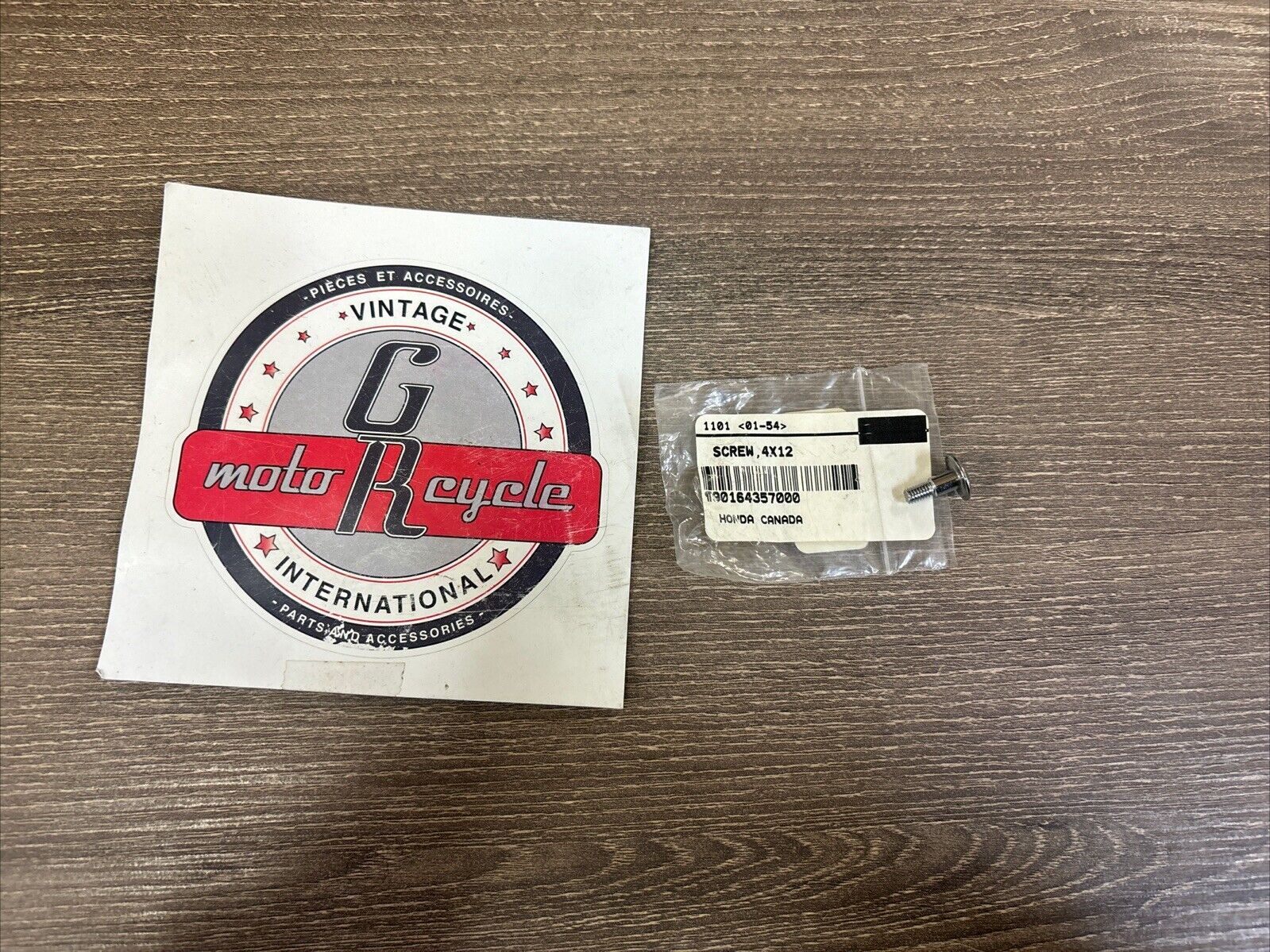 NOS Honda ATC70 ATC90 ATC110 FL250 SCREW 4X12 90164-357-000 H132