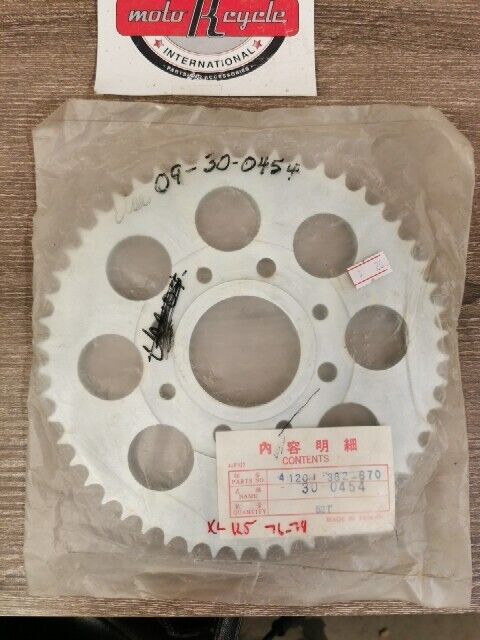 NOS HONDA CB450 1965 1968 1969 SPROCKET 39T 41201-283-840 H83