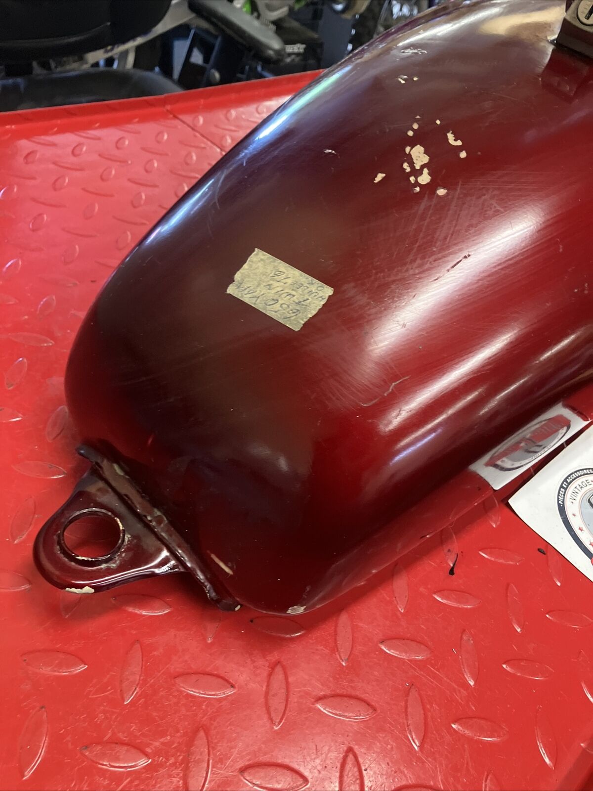 Yamaha XS650 1976 Fuel tank gas petrol reservoir