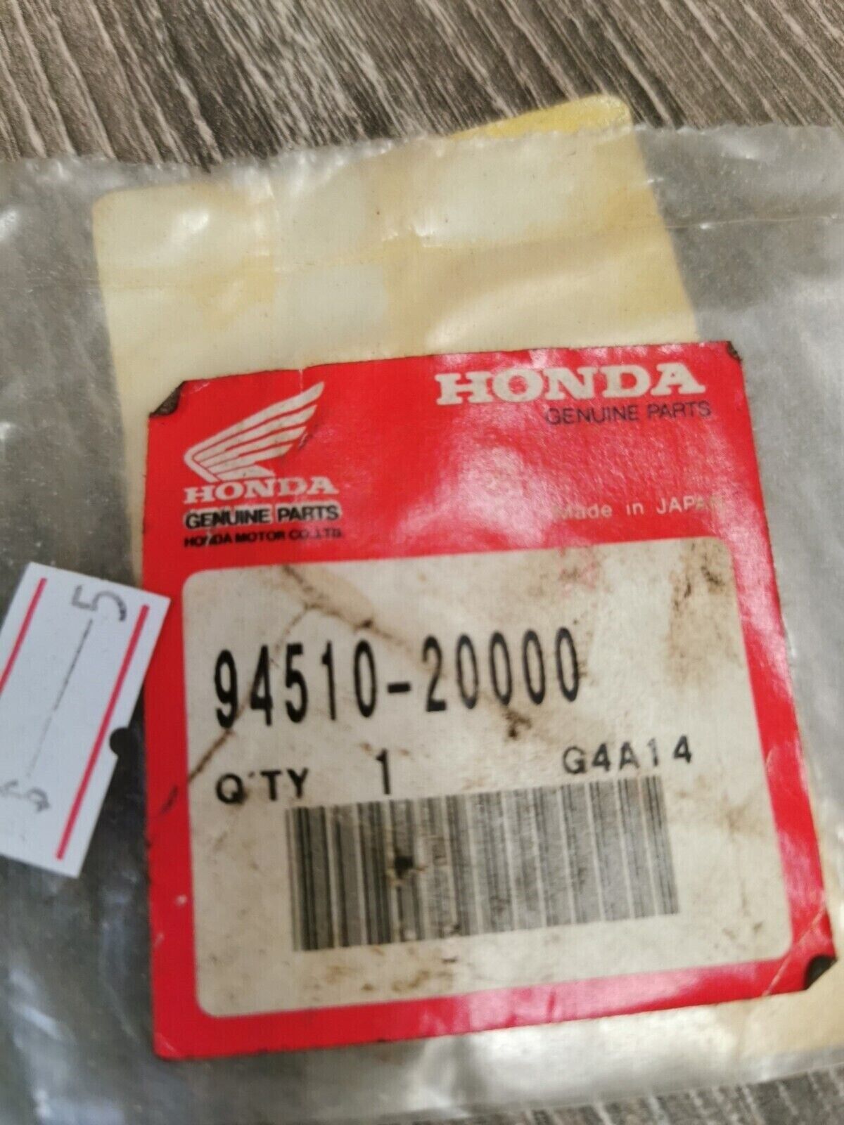 NOS HONDA  XR250 CIRCLIP  94510-20000 H56