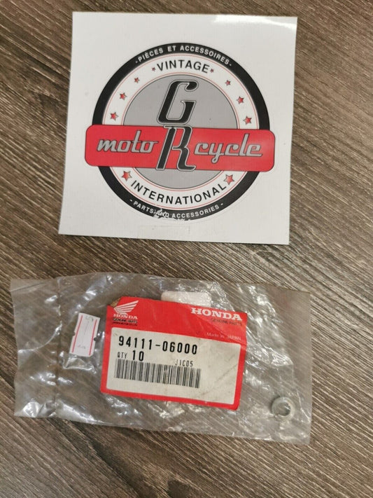 NOS HONDA CB550F CB100 CL100 CB750A FL250 CL450 SPRING WASHER 94111-06000 H50