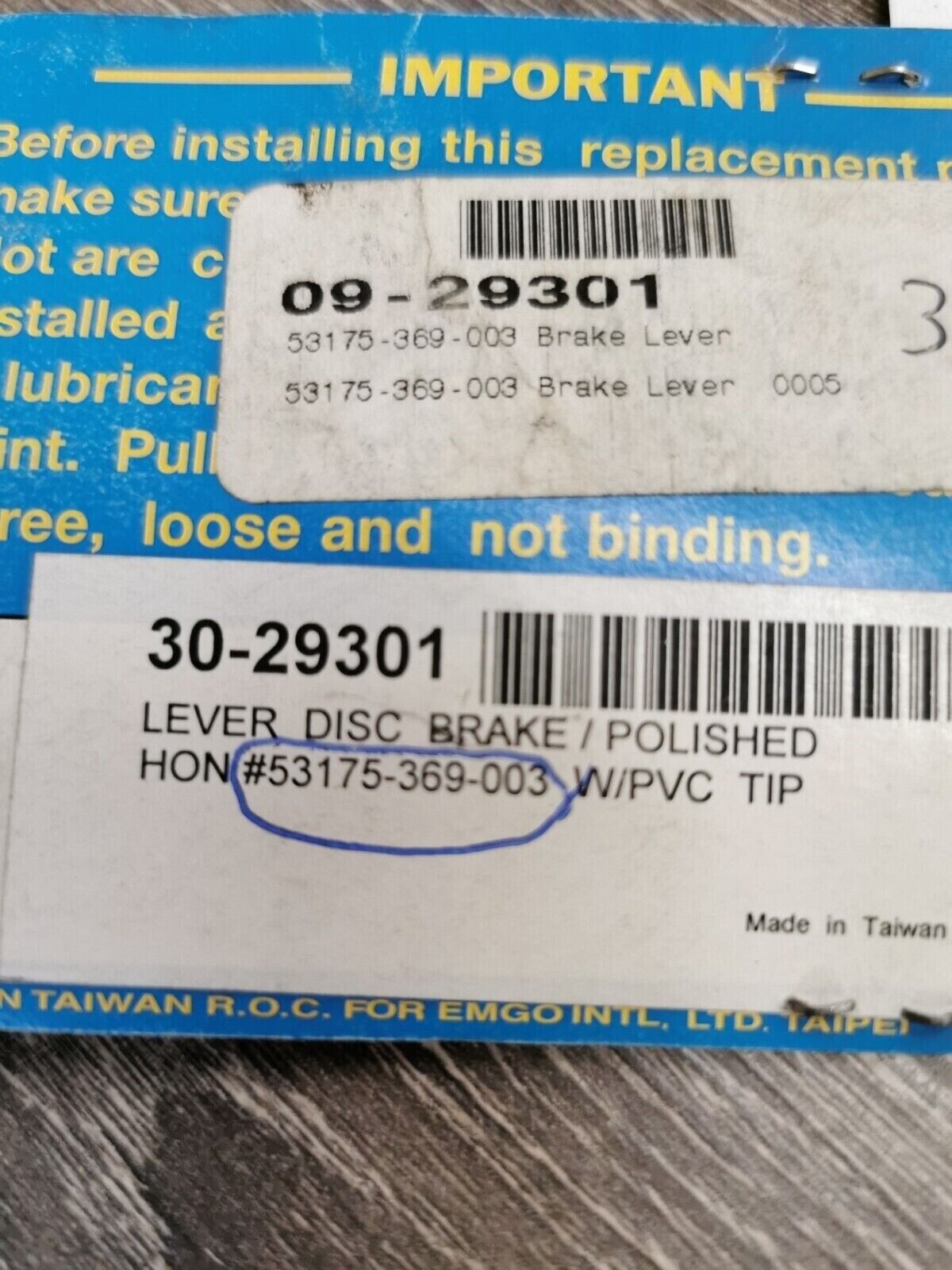 NOS EMGO HONDA CB350 CB750 CB500 HANDLEBAR LEVER 30-29301 J34