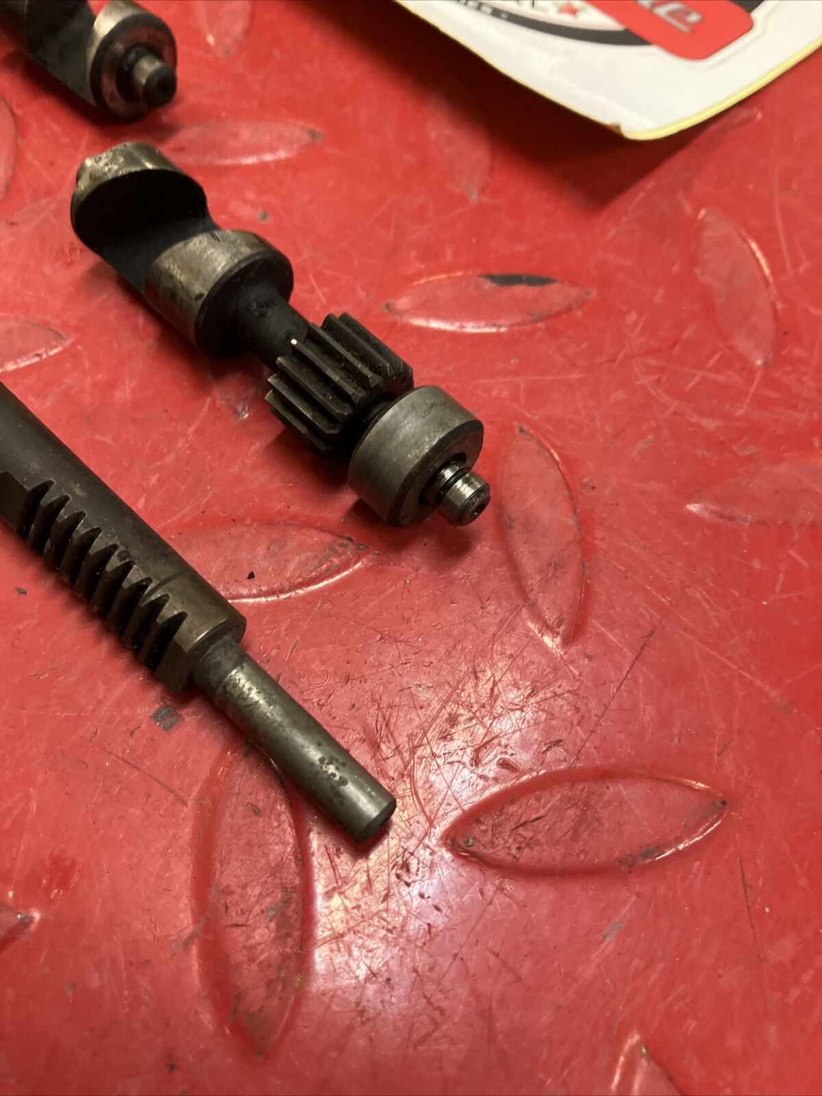 Kawasaki KDX200 1986 exhaust power valve shaft 12005-1086 12005-1087 1987 1988