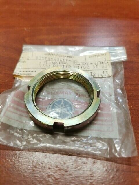 NOS Yamaha YFM200 YFM225 YFM350 YTM200 YTM225 NUT 90179-40419-00 Y116