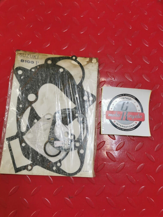 NOS SUZUKI B100 COMPLETE GASKET SET KIT S3