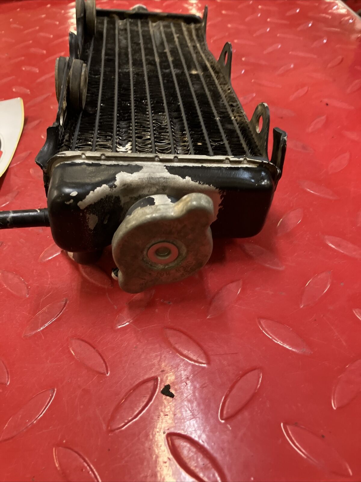 Suzuki RM125 1993 right side radiator 1994 1995