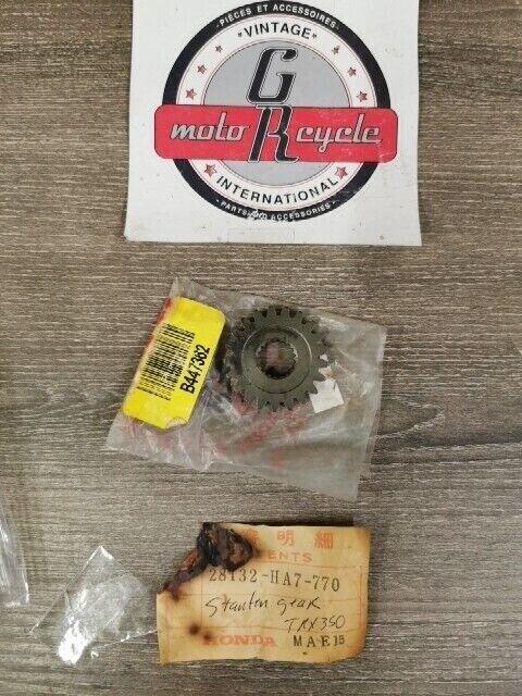 NOS HONDA TRX350 1987 - 1993 GEAR D STARTER REDUCTION 21T 28132-HA7-770 H102