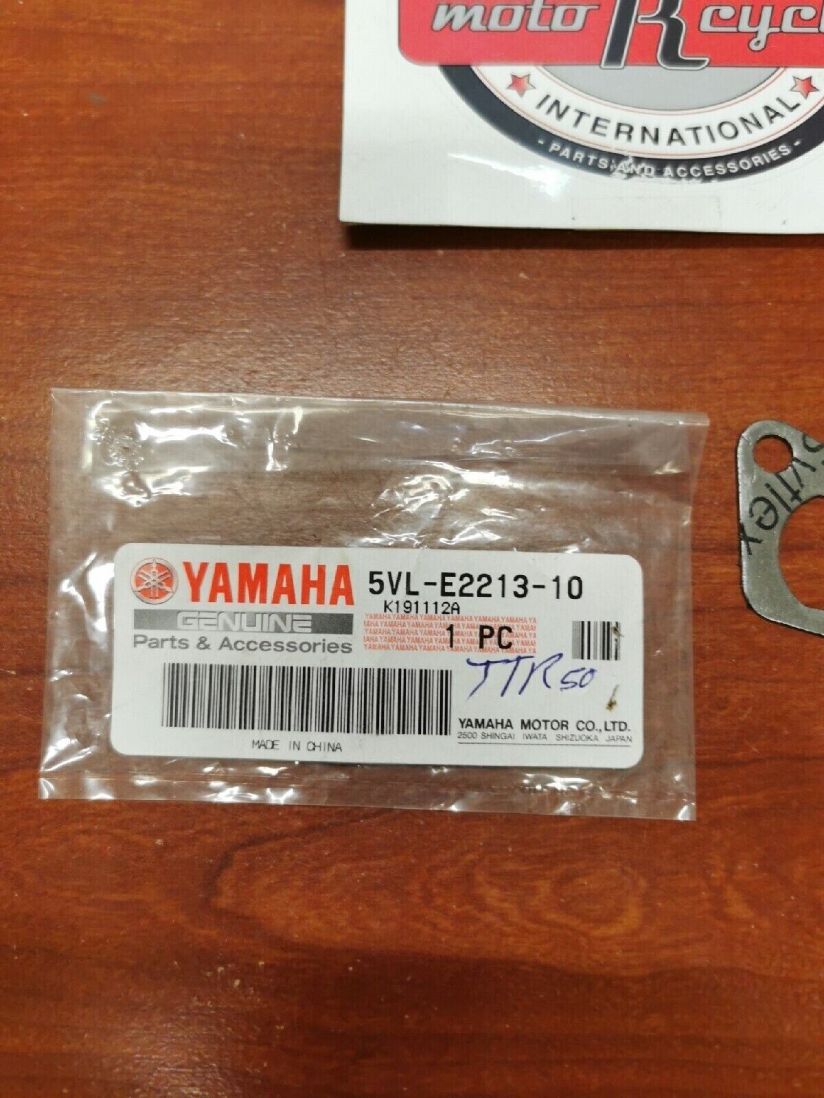 NOS Yamaha TTR50 YFM125 TENSIONER CASE GASKET 5VL-E2213-10-00 Y77