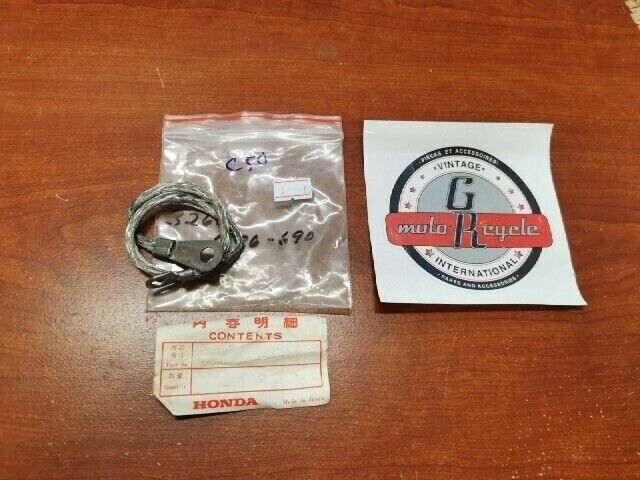 NOS Honda C50M C70 CA102 BATTERY GROUND CABLE 32601-086-690 SU 32601-003-000 H86