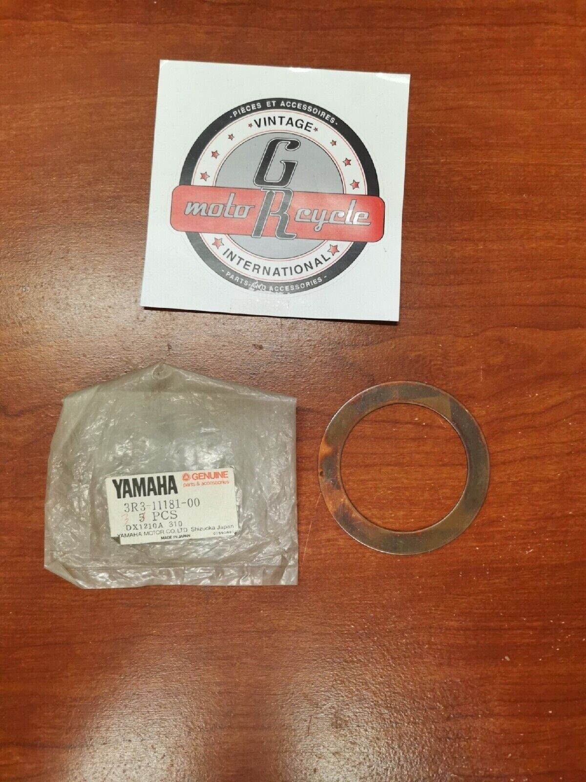 NOS Yamaha 1980 YZ125 CYLINDER HEAD GASKET 3R3-11181-00-00 Y78