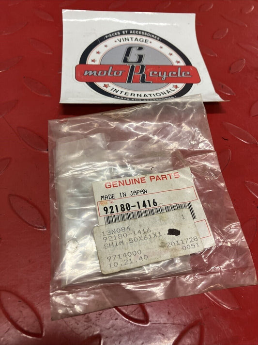 NOS KAWASAKI SHIM 50X61X1.20 92180-1416 K13