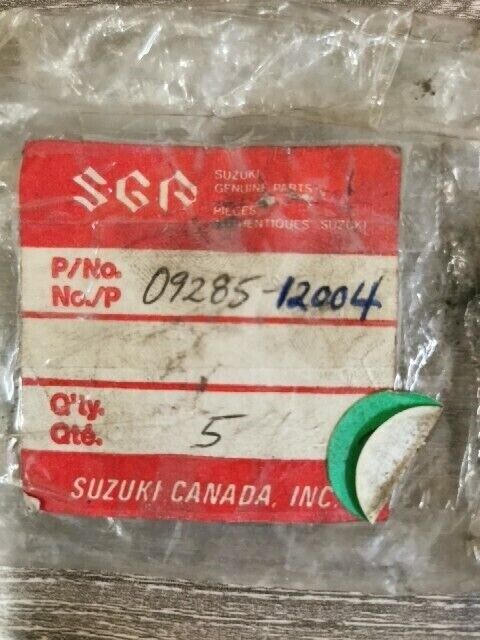 NOS SUZUKI RM250 1981 - 2008 TS185 SEAL OIL 12X19X5 09285-12004 S52