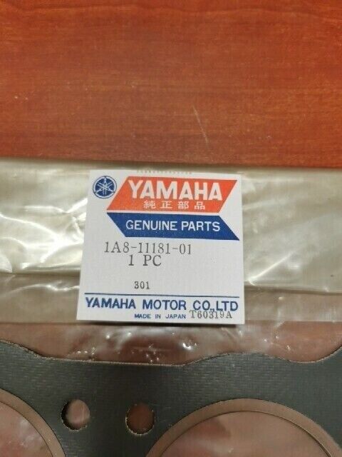 NOS Yamaha CYLINDER HEAD GASKET 1A8-11181-01- SUB 1A8-11181-00 2F1-11181-00 Y117